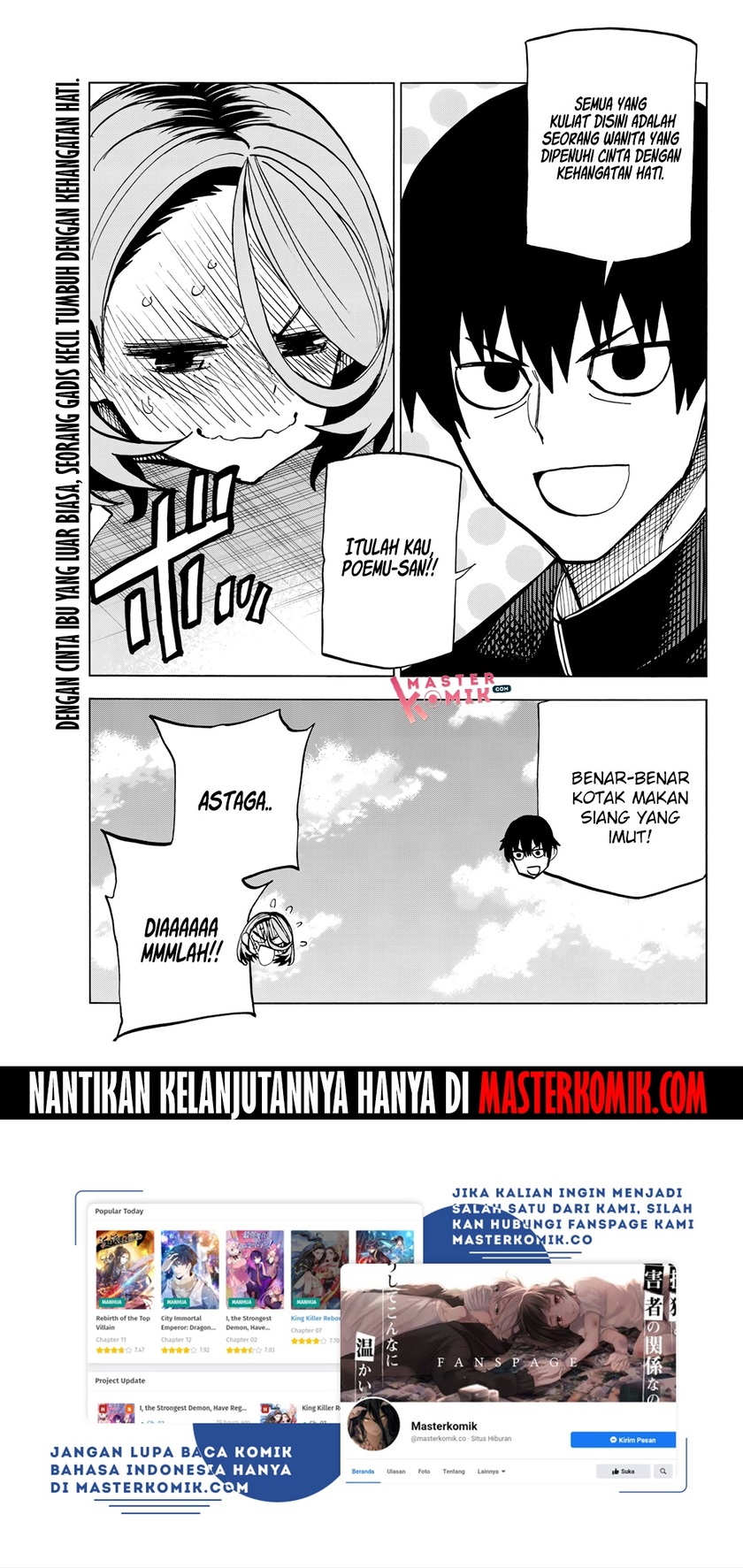 The Story Between a Dumb Prefect and a High School Girl with an Inappropriate Skirt Length Chapter 06 Gambar 23